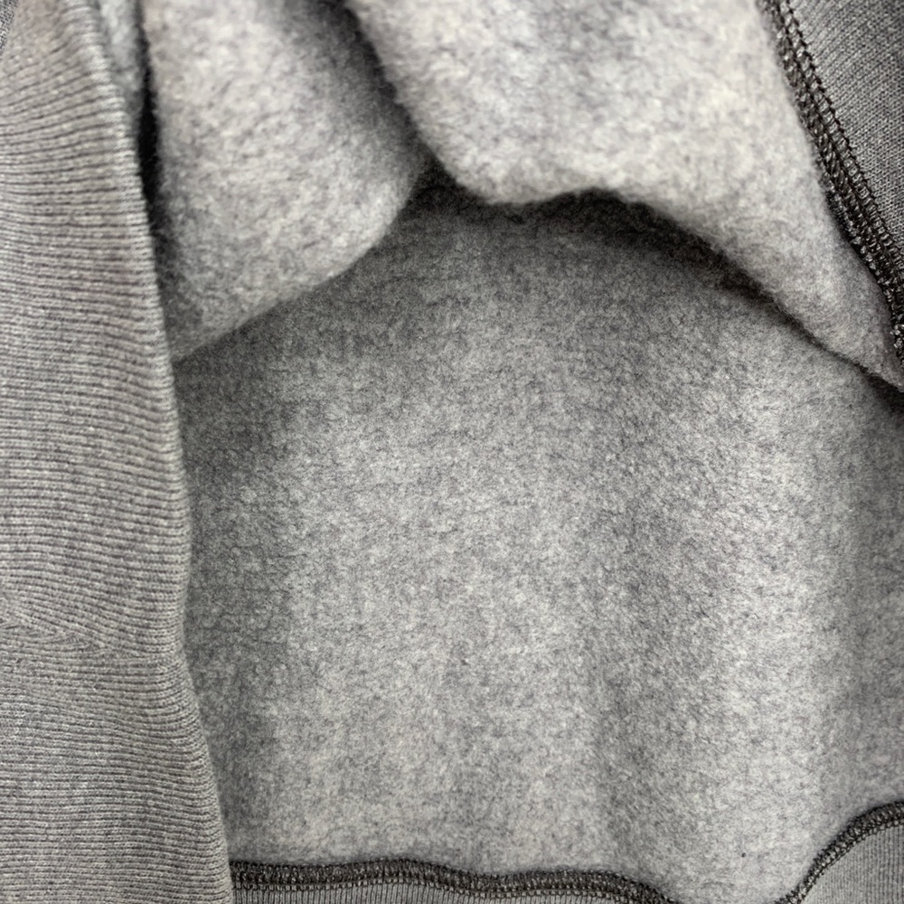 Under Armour Loose Size Small Womens Funnel Neck Hoodie Gray Large Decal - Picture 8 of 10